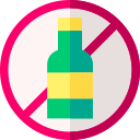 no alcohol