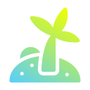 tropical icon