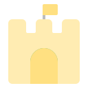 castillo de arena