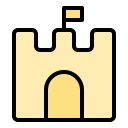 castillo de arena icon