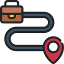 mapa vial icon