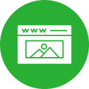 sitio web icon