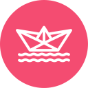 barco de papel icon