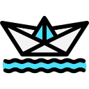 barco de papel icon