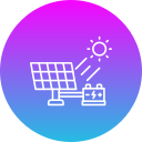 energía solar icon