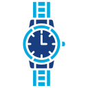 reloj de pulsera icon