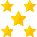 5 estrelas 