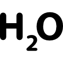 fórmula h2o icon