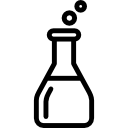 Flask with Bubbles icon