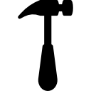 martillo de carpintero icon