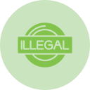 ilegal icon