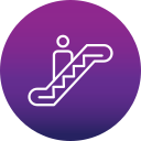 escalera mecánica icon