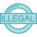 ilegal icon