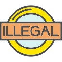 ilegal icon