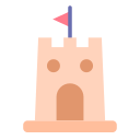 castillo de arena icon