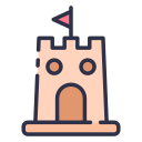 castillo de arena icon