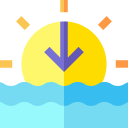 puesta de sol icon