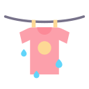 Hanging dry icon