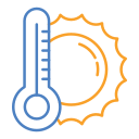 la temperatura icon