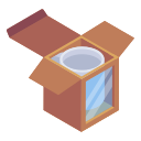 caja del paquete icon