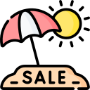 venta de verano icon