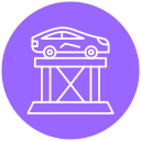 elevador de coches icon