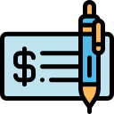 cheque icon