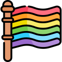 bandera arcoiris icon