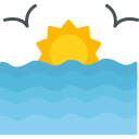 puesta de sol icon