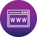 sitio web icon