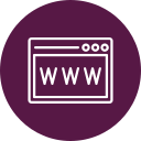 sitio web icon