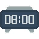 reloj digital icon