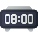 reloj digital icon