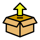 fuera de la caja icon