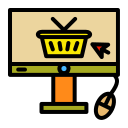 las compras en línea icon