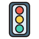 Traffic light icon