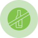 no alcohol icon