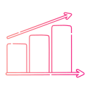 tabla de crecimiento icon