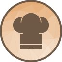 sombrero de cocinero icon