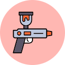 pistola rociadora icon