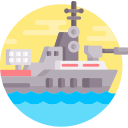 barco de guerra icon