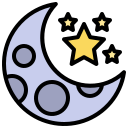 luna creciente icon