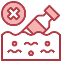 la contaminación del agua icon
