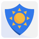 proteccion solar icon