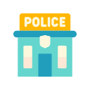 estación de policía icon