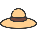 sombrero para el sol icon