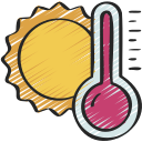 clima caliente icon