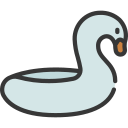 pato inflable icon