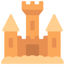 castillo de arena icon