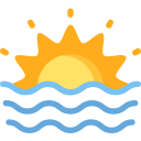 puesta de sol icon